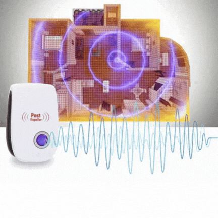 Ultradźwiękowy odstraszacz szkodników, SKU: 028