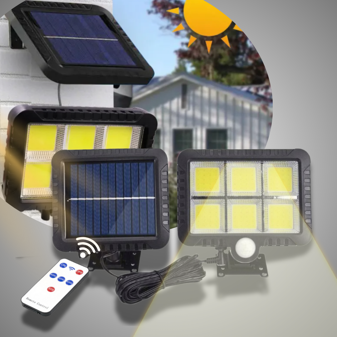 LAMPA SOLARNA 120 LED STEROWANA PILOTEM SL-F120 SKU: 111