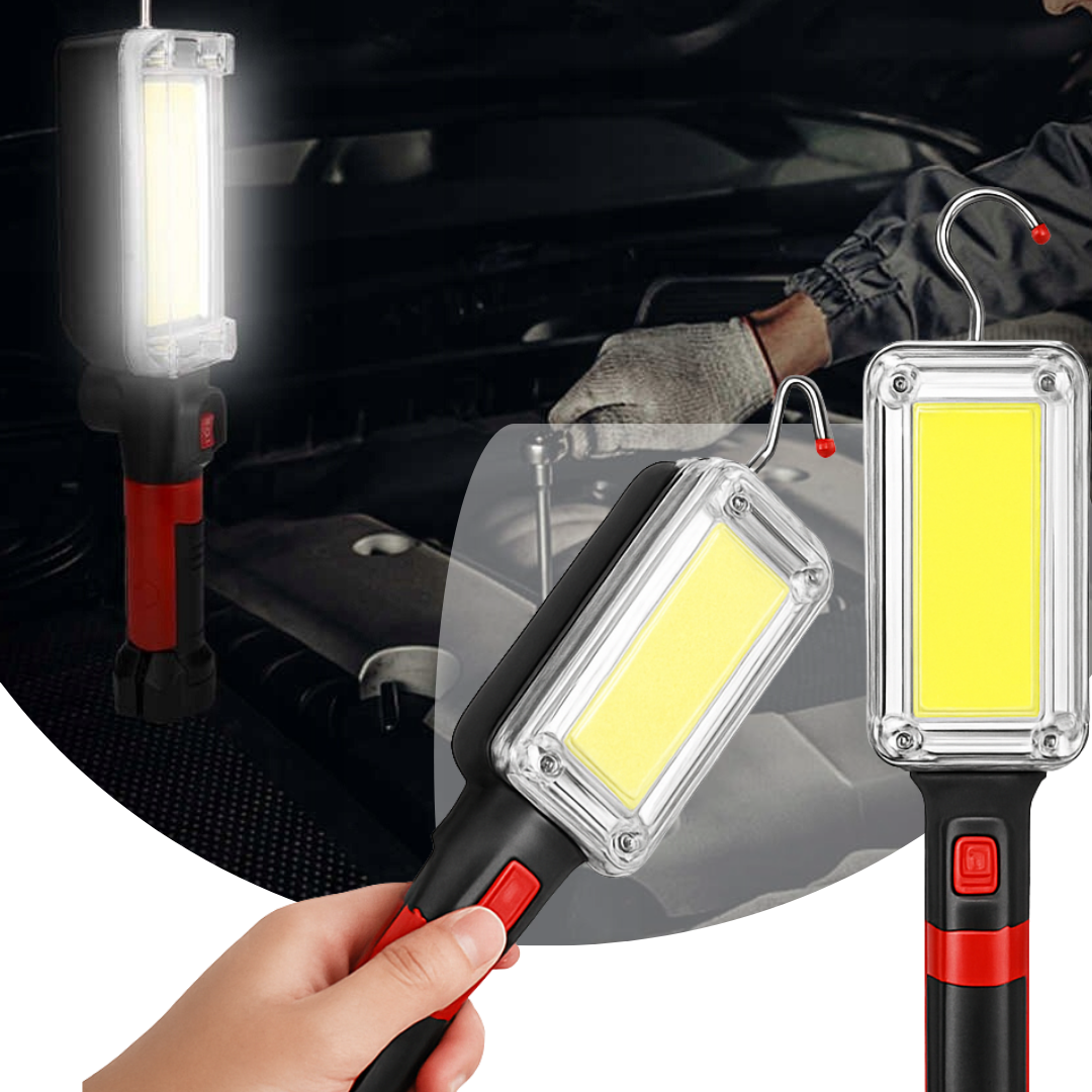 LAMPA LATARKA WARSZTATOWA 3W1 LED COB AKUMULATOR SKU:103