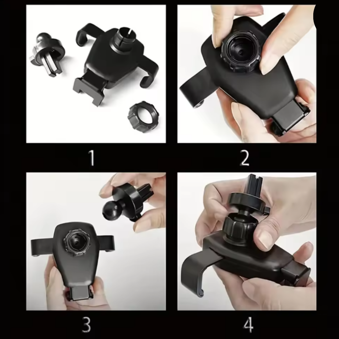 Uchwyt samochodowy z wbudowaną ładowarką indukcyjną FAST CHARGE QI SKU:320