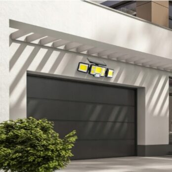 Solarna lampa 204 COB oddzielny panel + PILOT SKU: 376