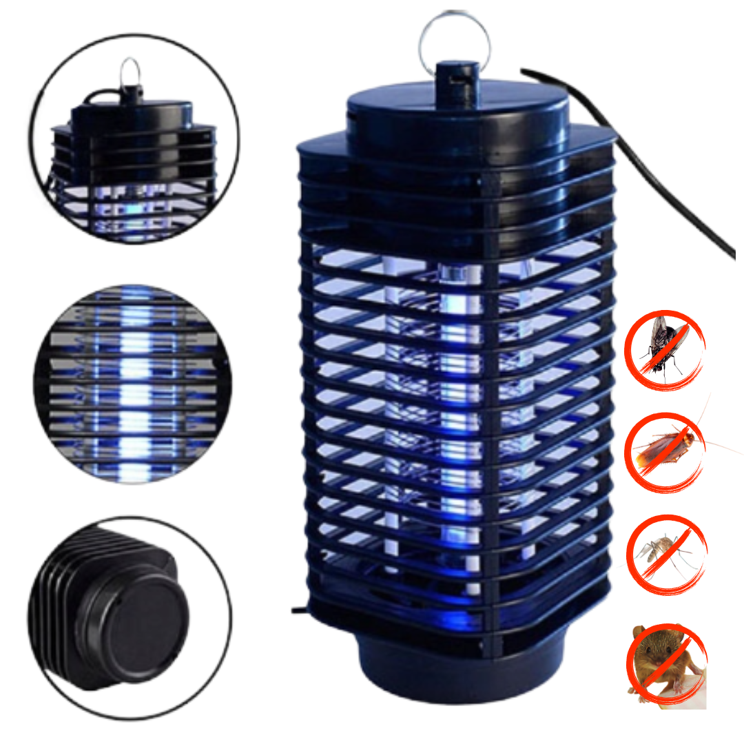 OWADOBÓJCZA LAMPA UV – PUŁAPKA NA KOMARY, MUCHY, OWADY SKU: 378