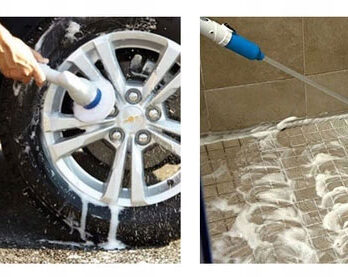 BEZPRZEWODOWA ELEKTRYCZNA SZCZOTKA DO CZYSZCZENIA HURRICANE SPIN SKU: 380