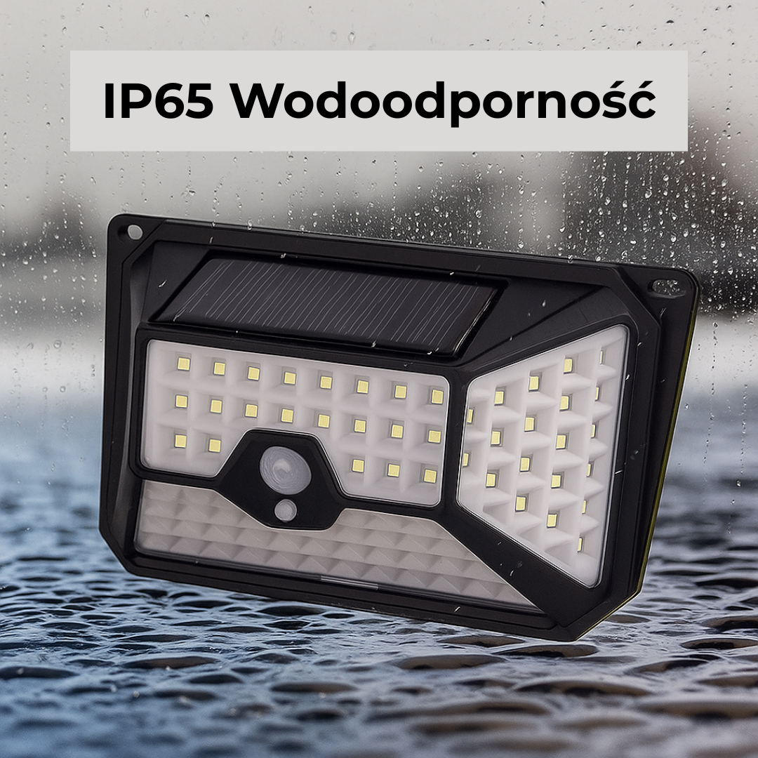lampa solarna LED Kinkiet YT-109 wodoodporna, SKU: 278