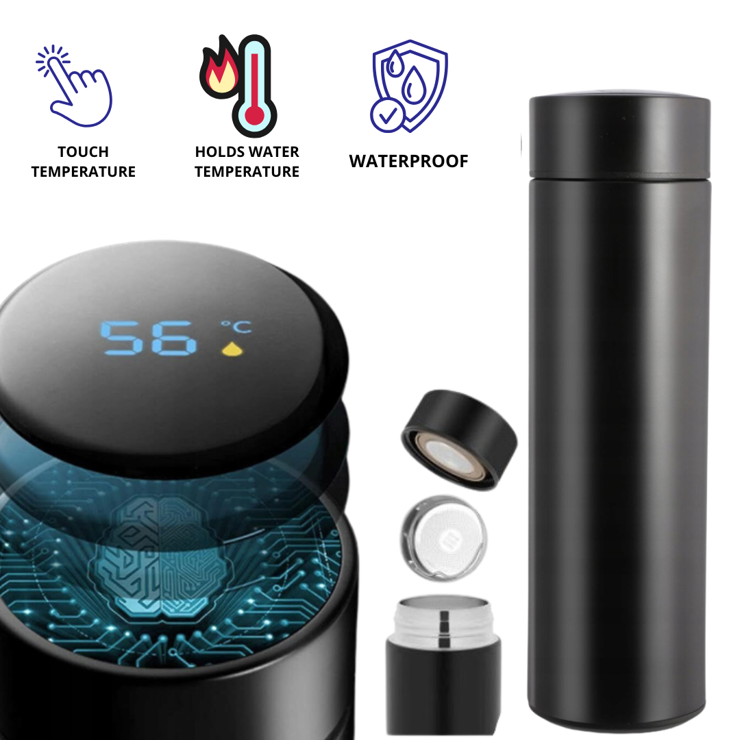 KUBEK TERMICZNY SMART 500ML BUTELKA TERMOS LCD SKU: 108