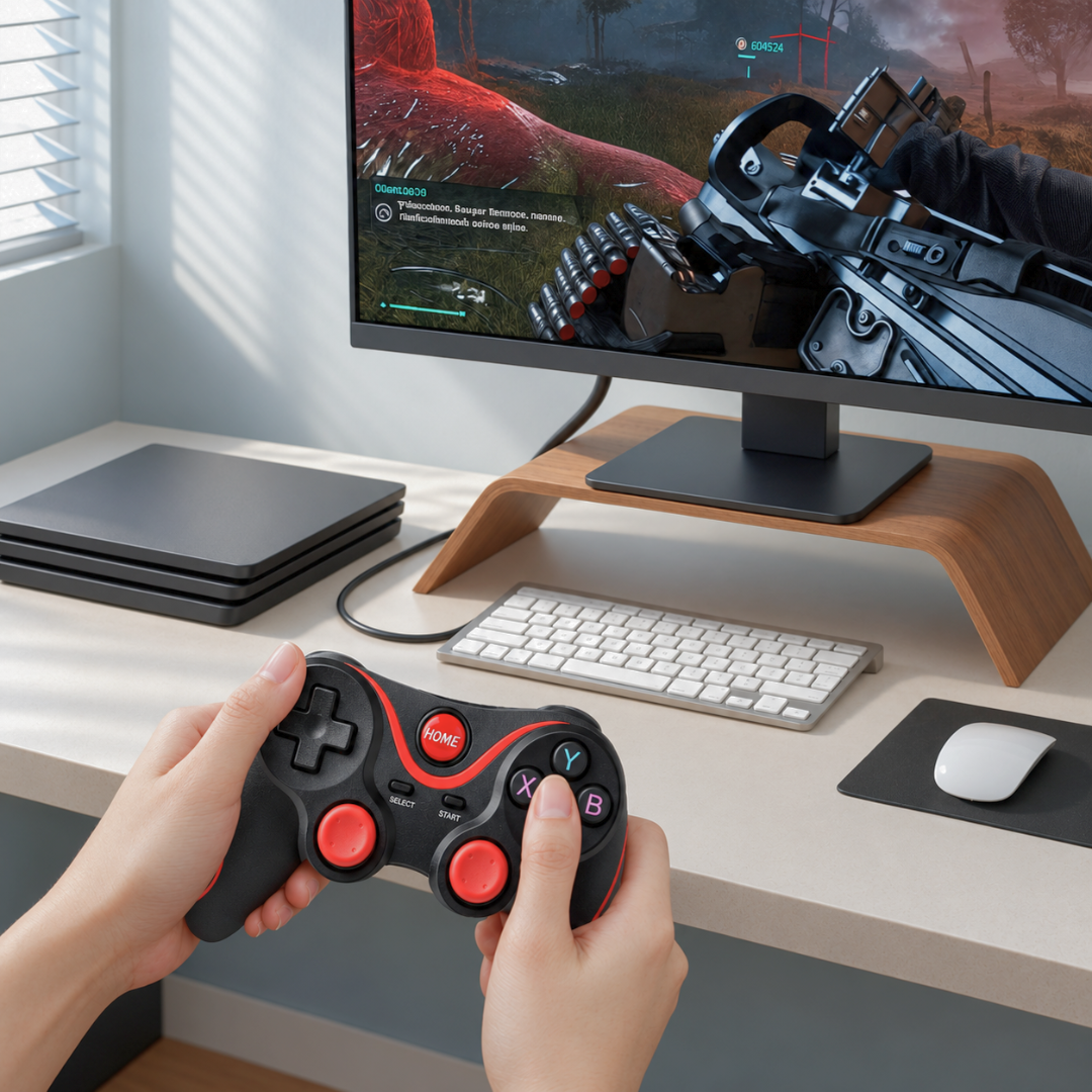 Pro Bezprzewodowy Gamepad – Kontroler do Androida, iOS i PC- 2 wersje , SKU: 401 - obrazek 6