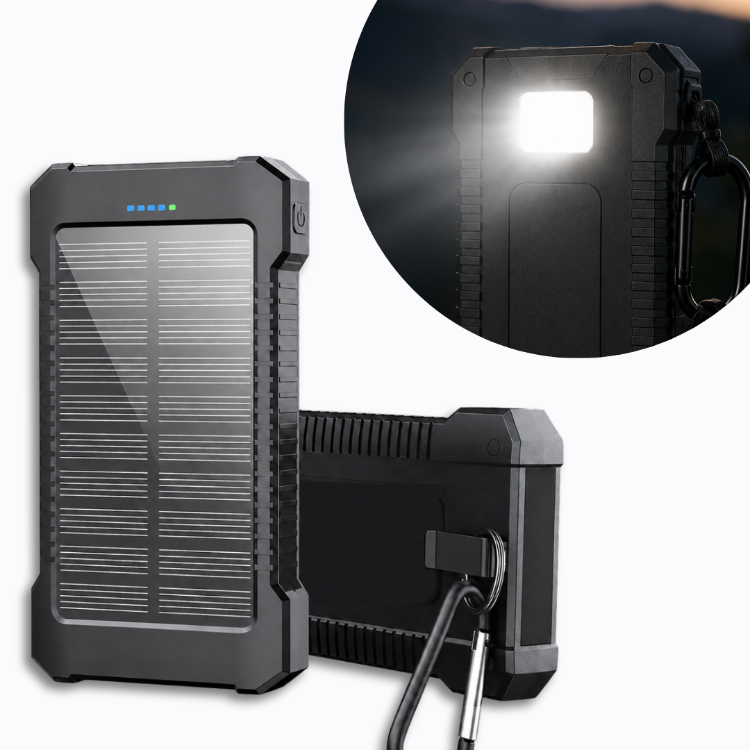 Solarny Powerbank Compass – 8 000 mAh, SKU: 352