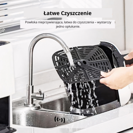 Bez trudu wyczyścisz po każdym posiłku.