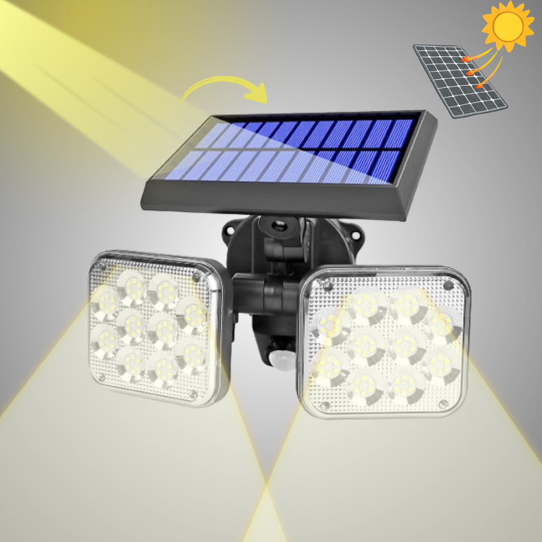 Lampa Solarna 120 LED Z CZUJNIKIEM RUCHU ZMIERCHU JD-2108 SKU: 097