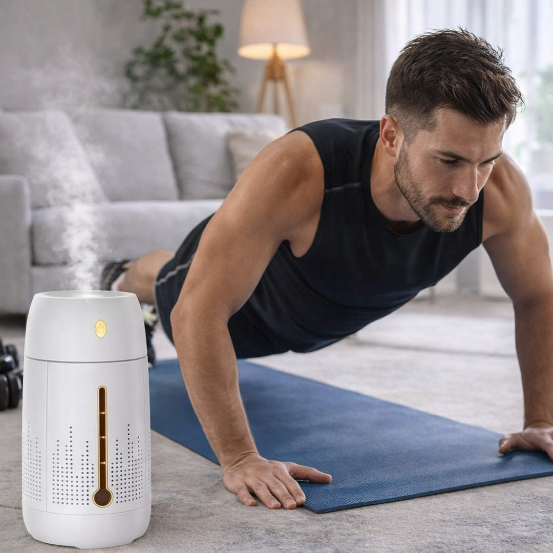 Nawilżacz Powietrza 1,2L z Funkcją Aromaterapii i Światłem LED, SKU: 382