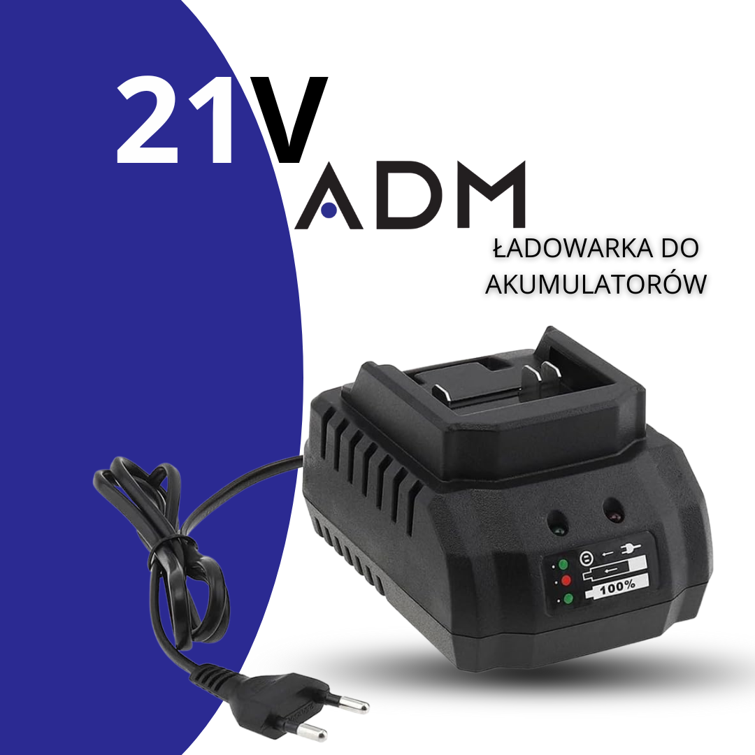Ładowarka ADM do Akumulatorów 21V, SKU: 7015