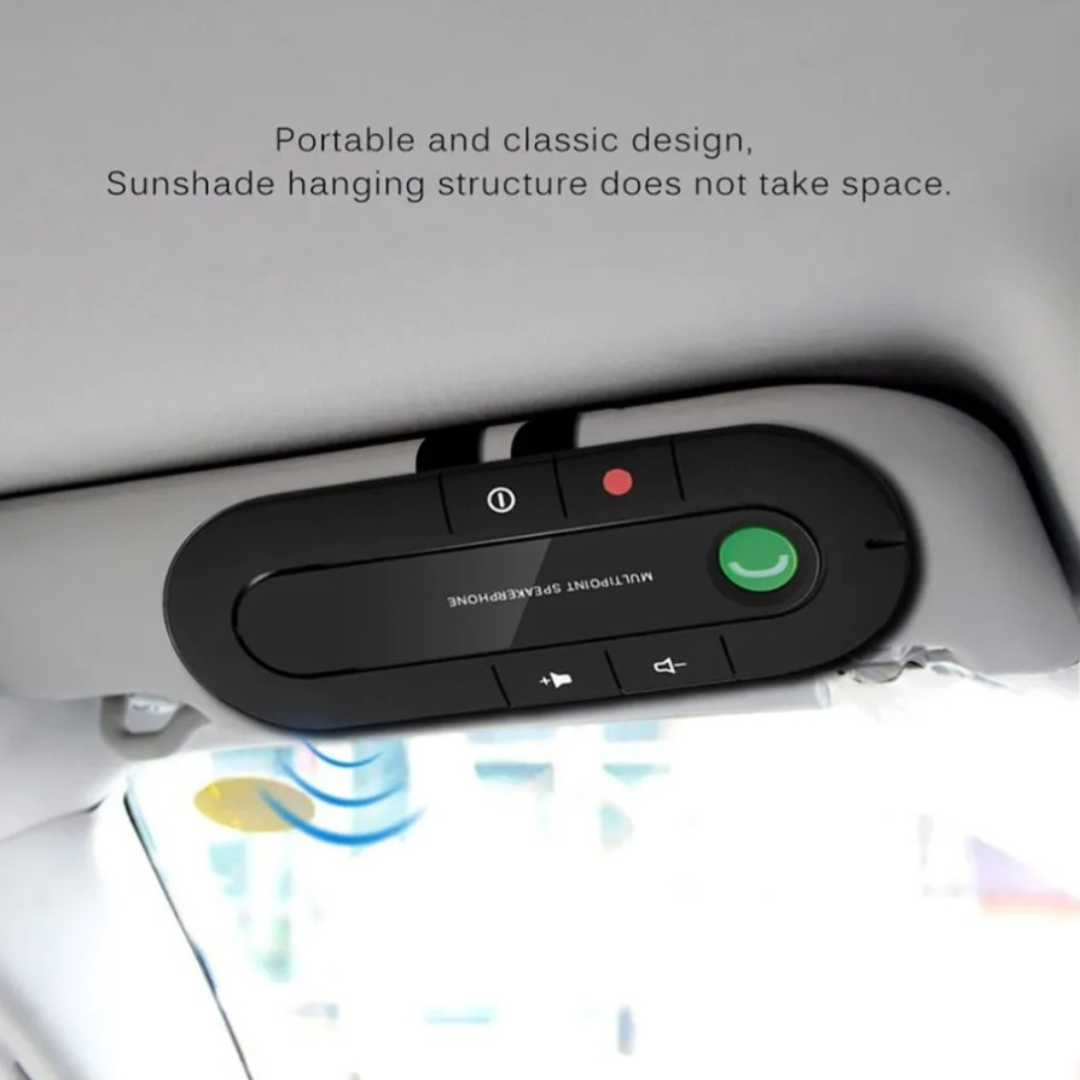 Samochodowy zestaw głośnomówiący Bluetooth v3.0 +EDR, SKU: 301