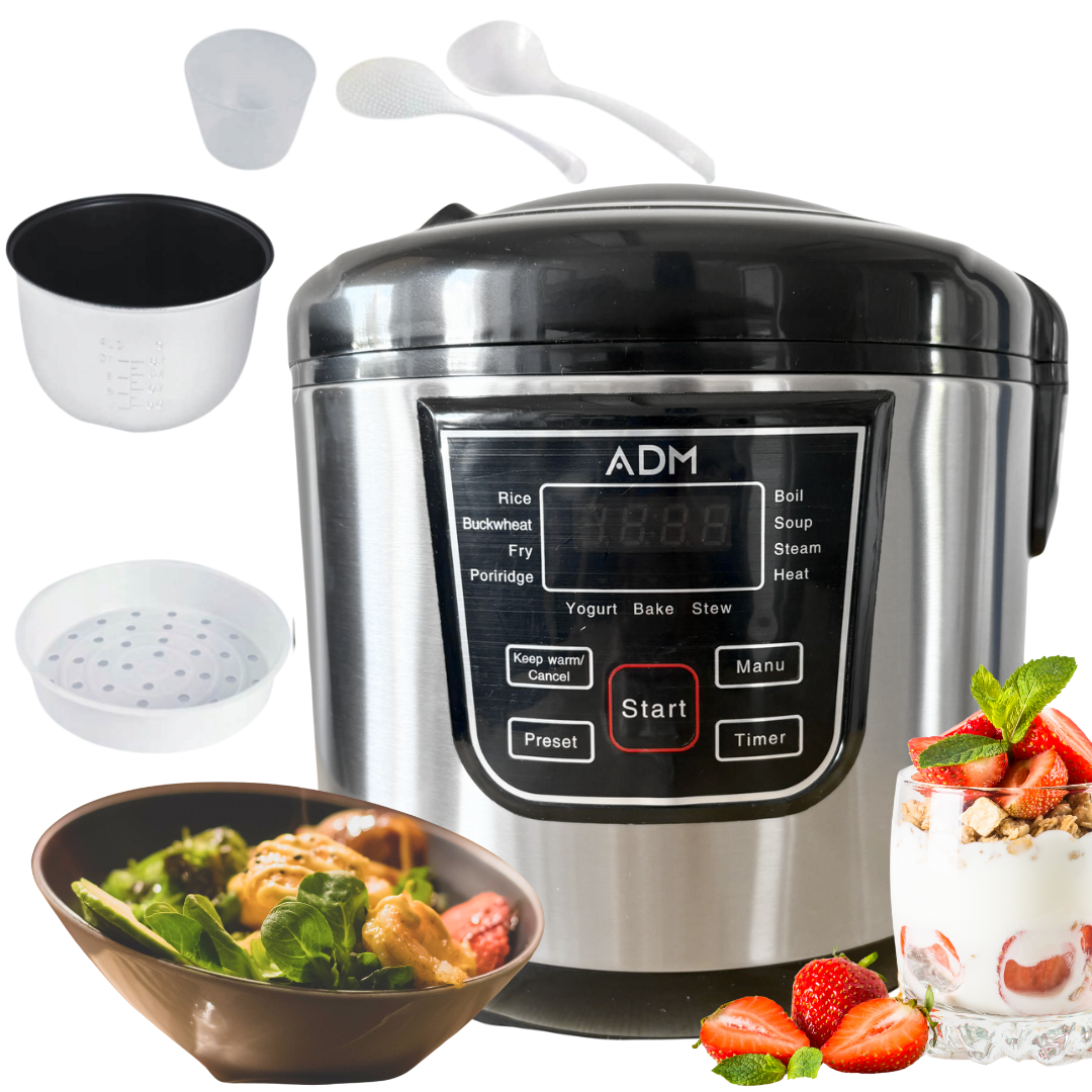 ADM Smart Multicooker – Gotowanie i Podgrzewanie w Jednym, SKU: 474