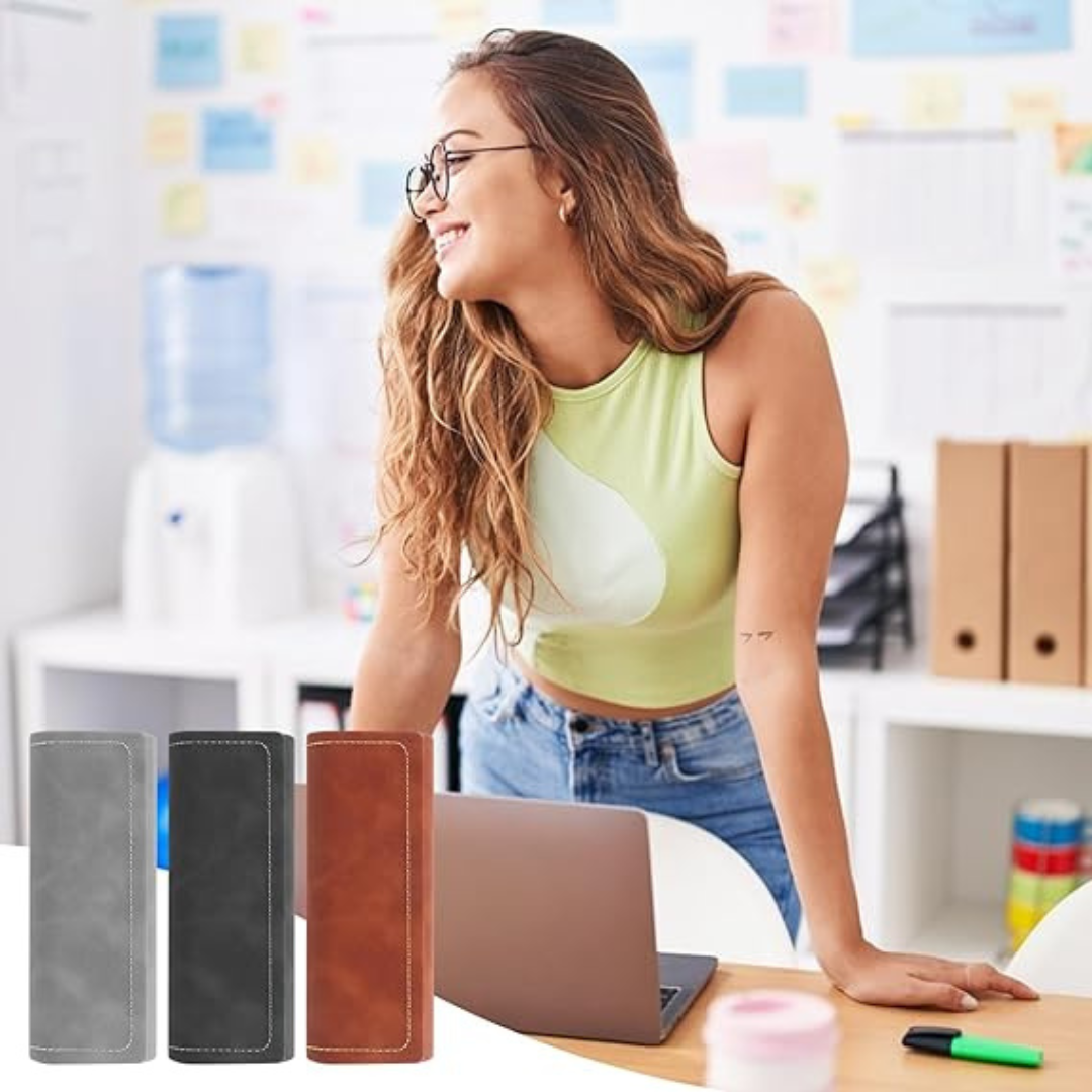 Etui na Okulary ze Skóry PU-różne kolory, SKU:7016