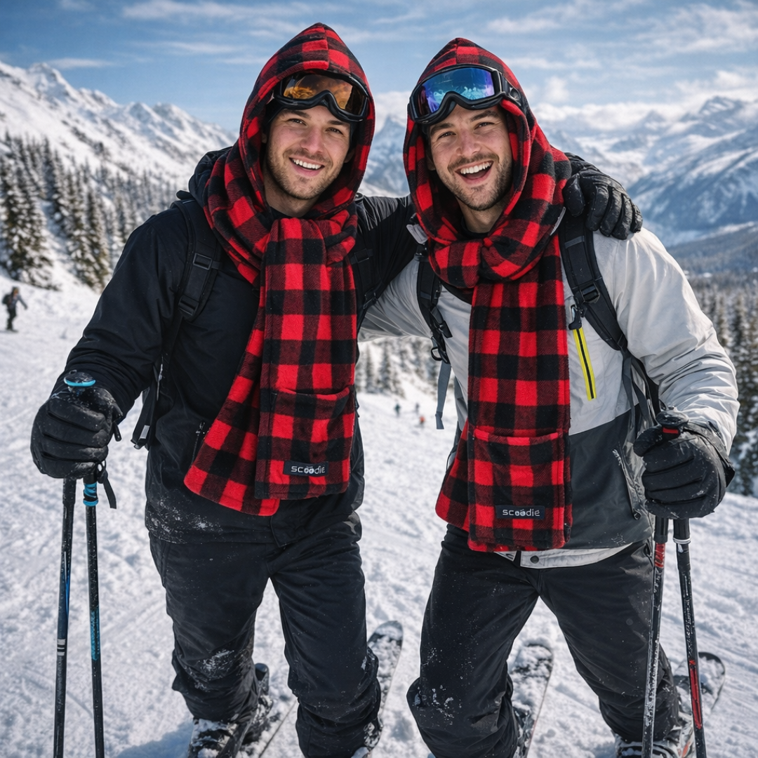 Scoodie – Odłączany Szalik z Kapturem, SKU:7029