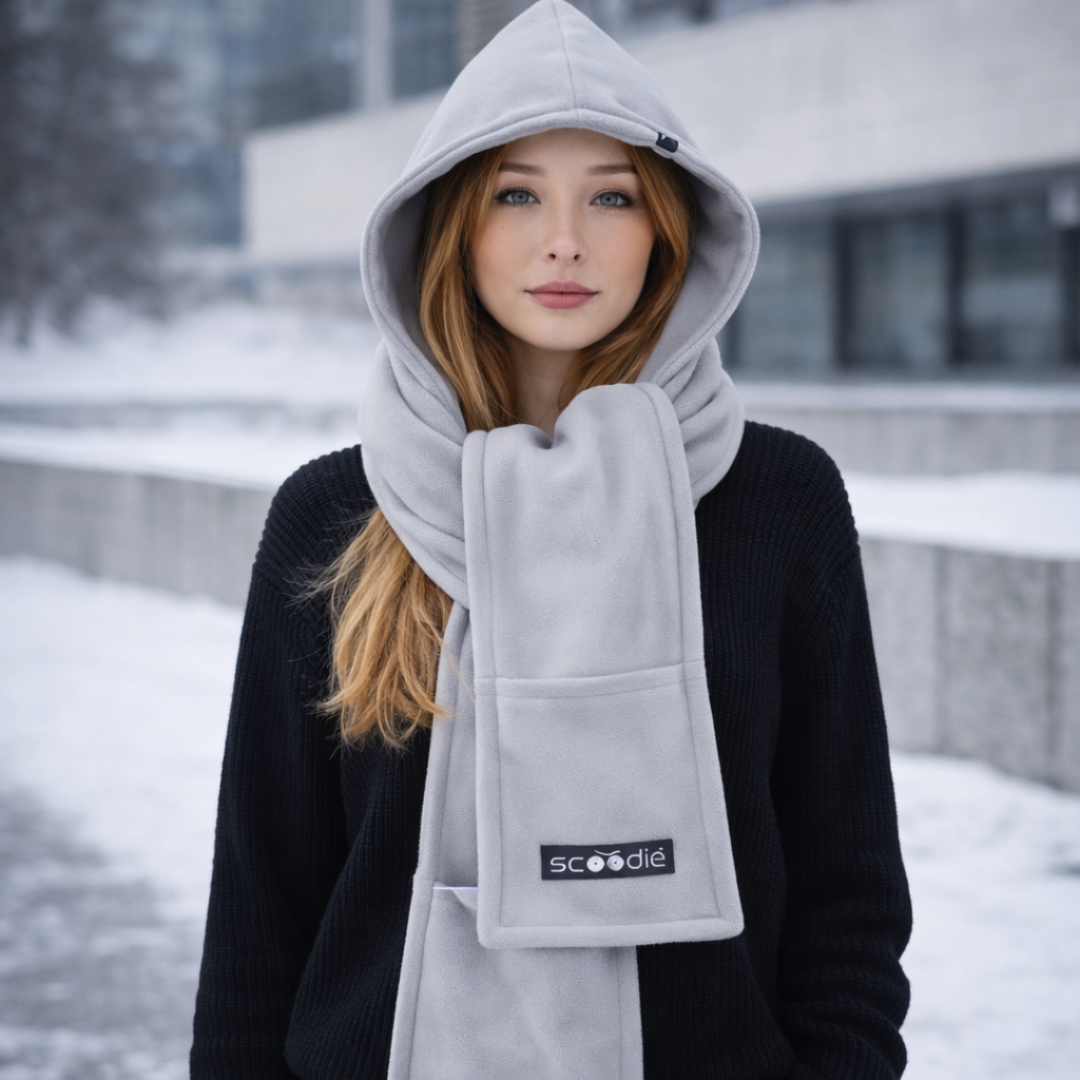 Scoodie – Odłączany Szalik z Kapturem, SKU:7031
