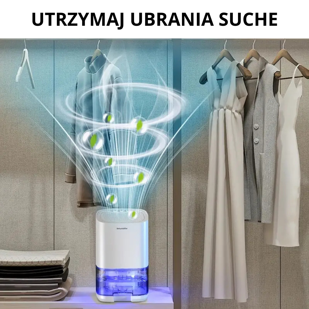 Cichy Osuszacz Powietrza z 7 Kolorami LED, SKU: 7039