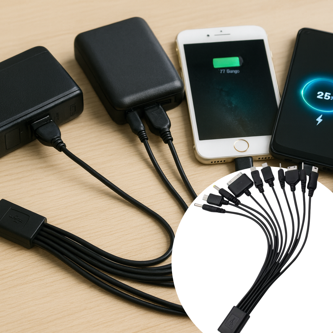 Kabel USB z wielofunkcyjnym złączem 10 w 1, SKU:2221