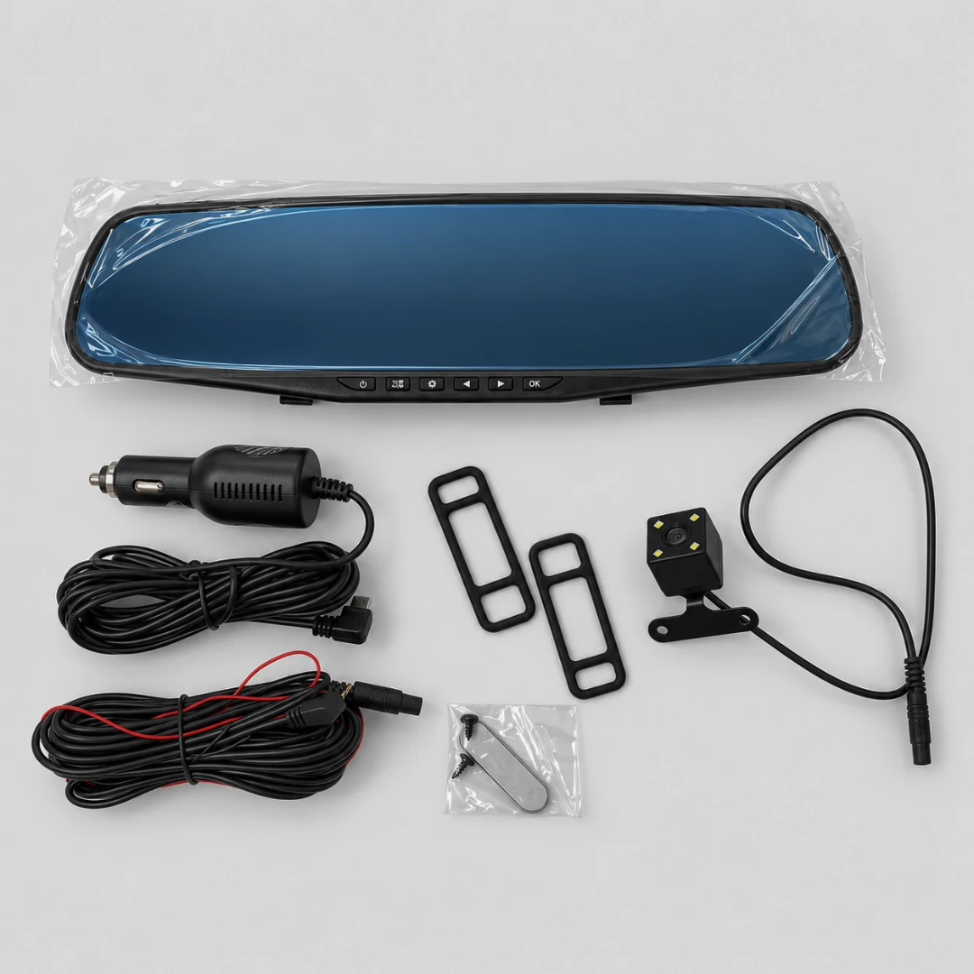 Rejestrator ADM jazdy Full HD z kamerą cofania, SKU: 191 - obrazek 3