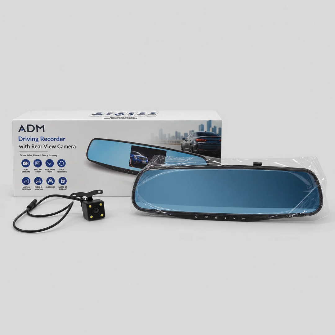 Rejestrator ADM jazdy Full HD z kamerą cofania, SKU: 191 - obrazek 8