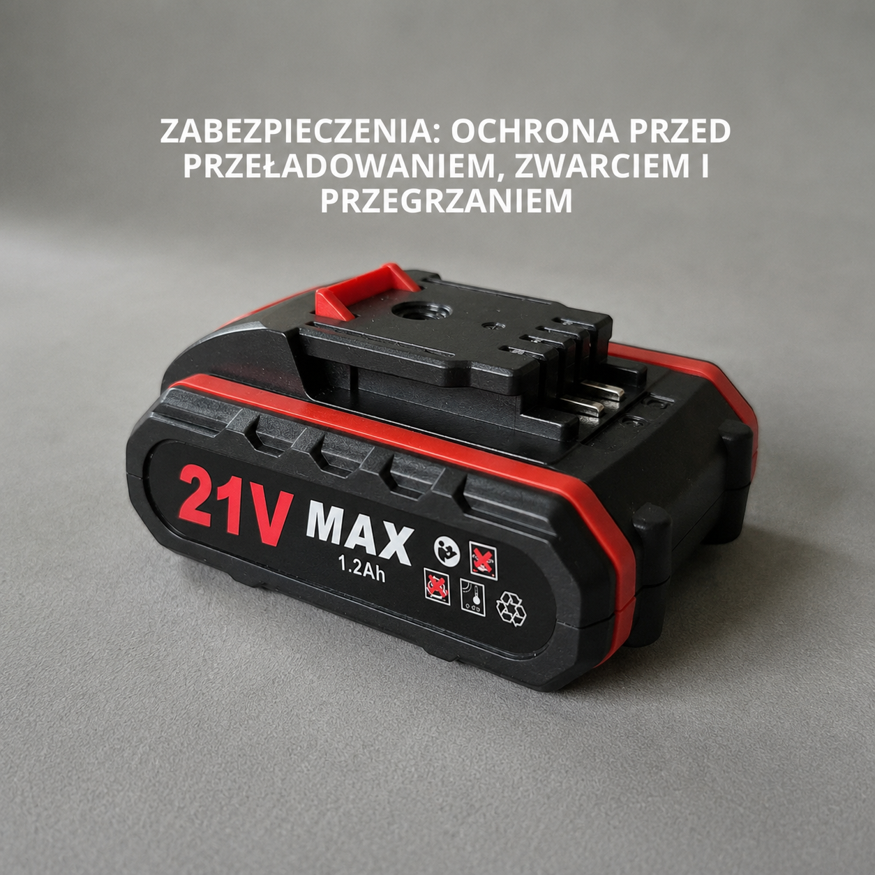 Akumulator 21V do Bezprzewodowego Sekatora ADM, SKU: 2133 - obrazek 3