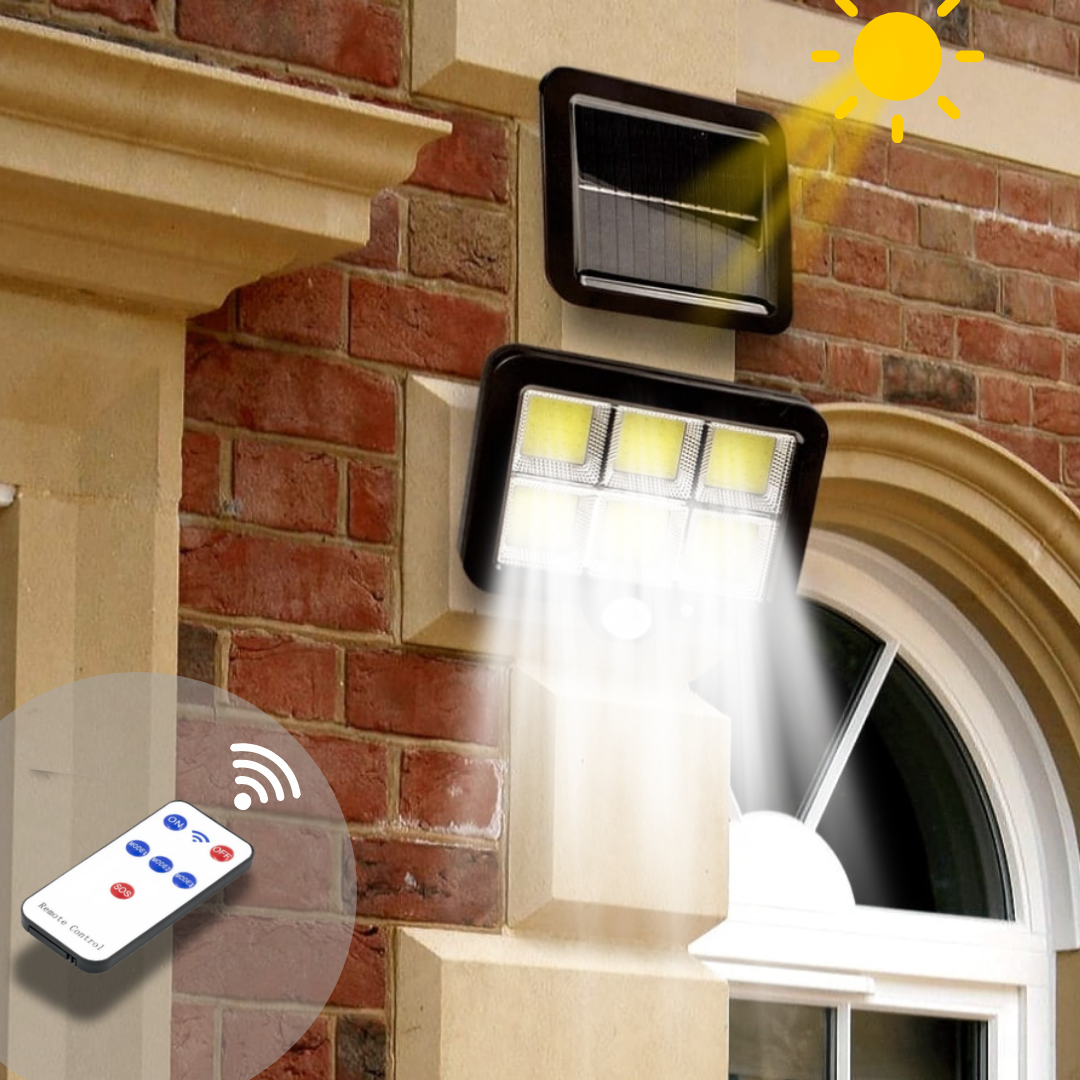 LAMPA SOLARNA 120 LED STEROWANA PILOTEM SL-F120 SKU: 111