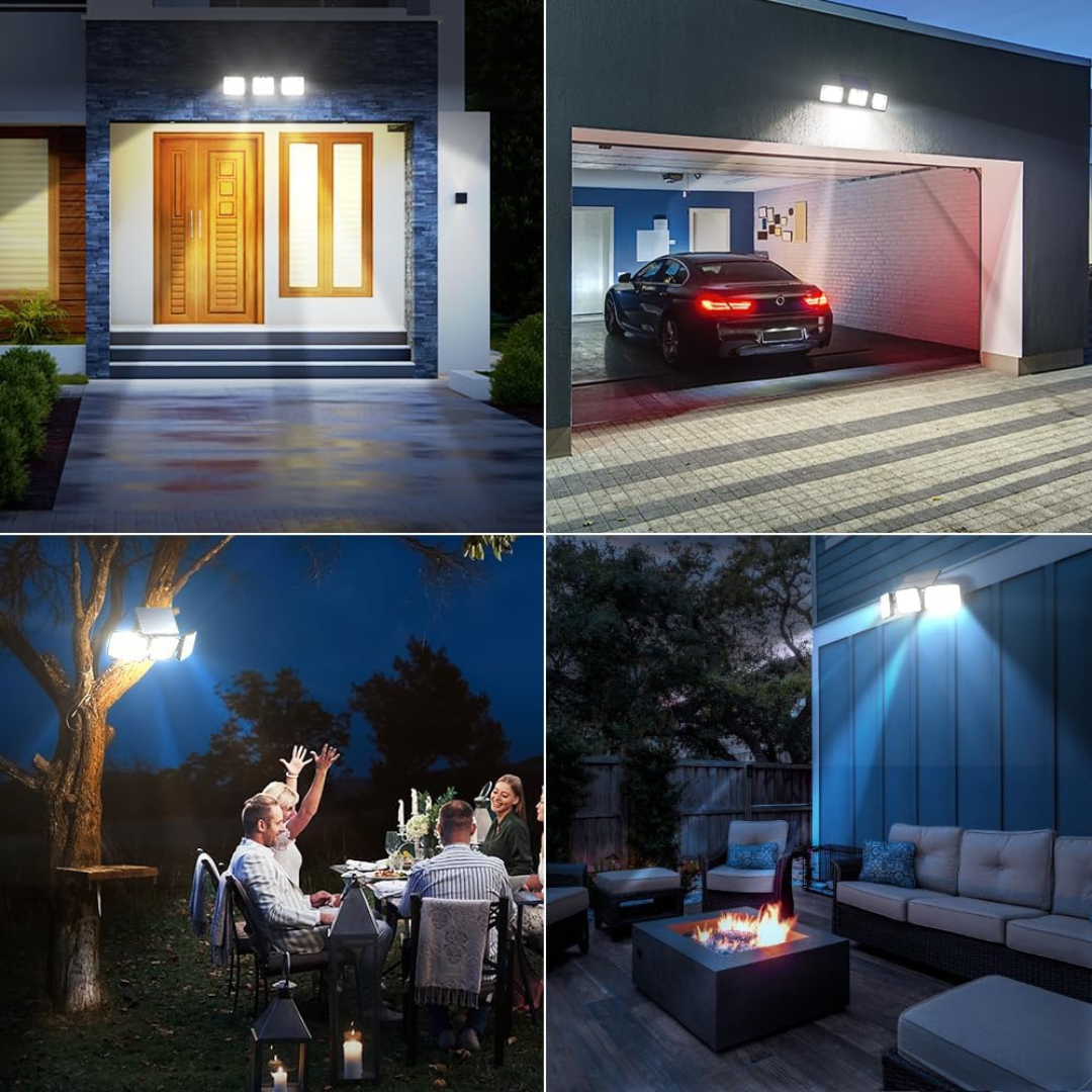 Lampa Solarna z Czujnikiem Ruchu i Pilotem,  SKU:171