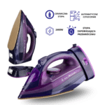 BEZPRZEWODOWE ELEKTRYCZNE ŻELAZKO PAROWE Z CERAMICZNĄ PŁYTĄ-Różne kolory , SKU: 483