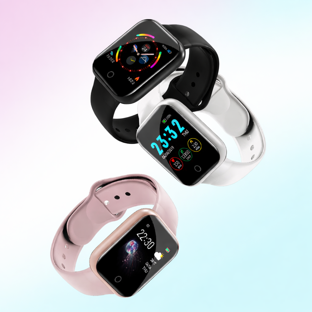 Smartwatch D20S | Unisex, pulsometr, duży wyświetlacz, SKU: 053