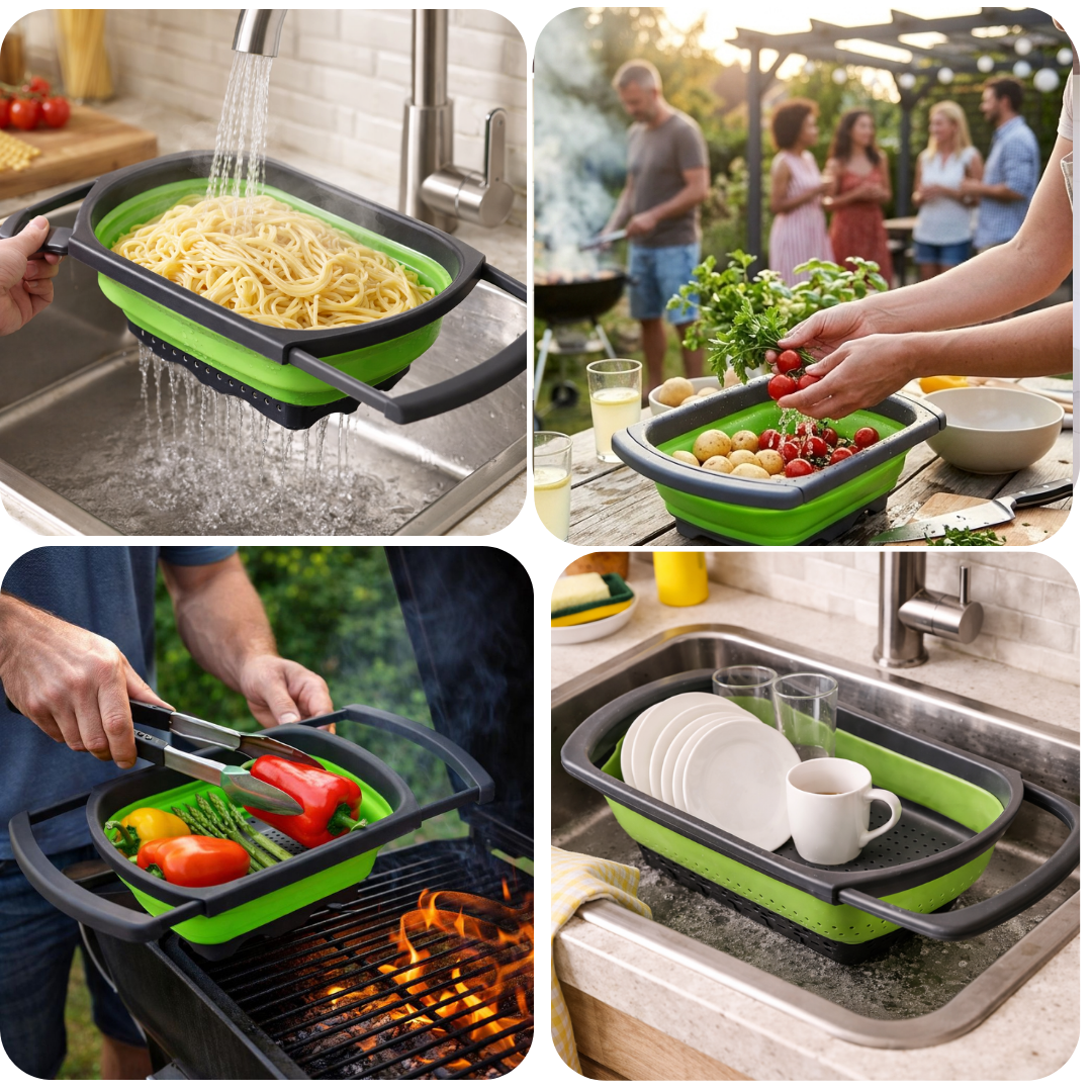 Wielofunkcyjny składany durszlak, sku:480