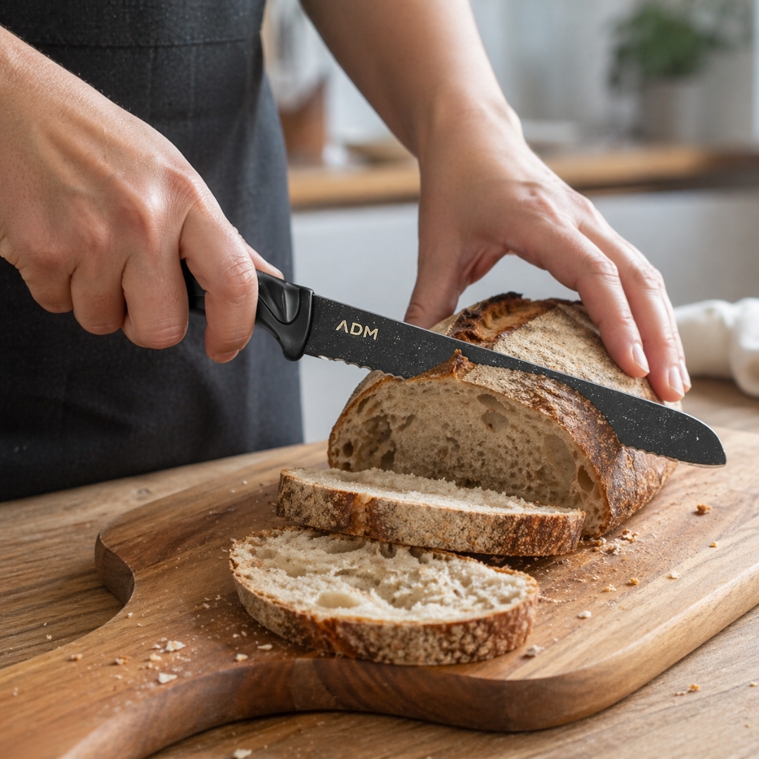 Noże kuchenne ceramiczne ADM – 6 elementów, SKU: 7063