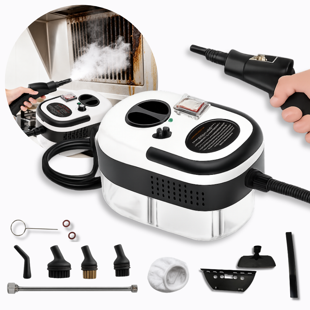 Ręczna myjka parowa z 6 glowicami szczotkowymi – 2500W, SKU: 2291