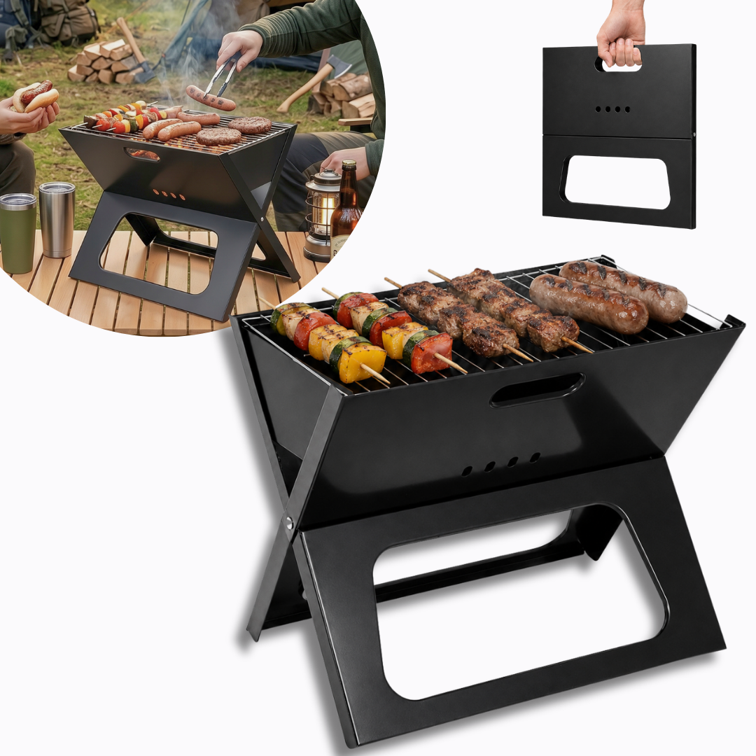 ADM Składany Grill Kempingowy BBQ, SKU: 7089