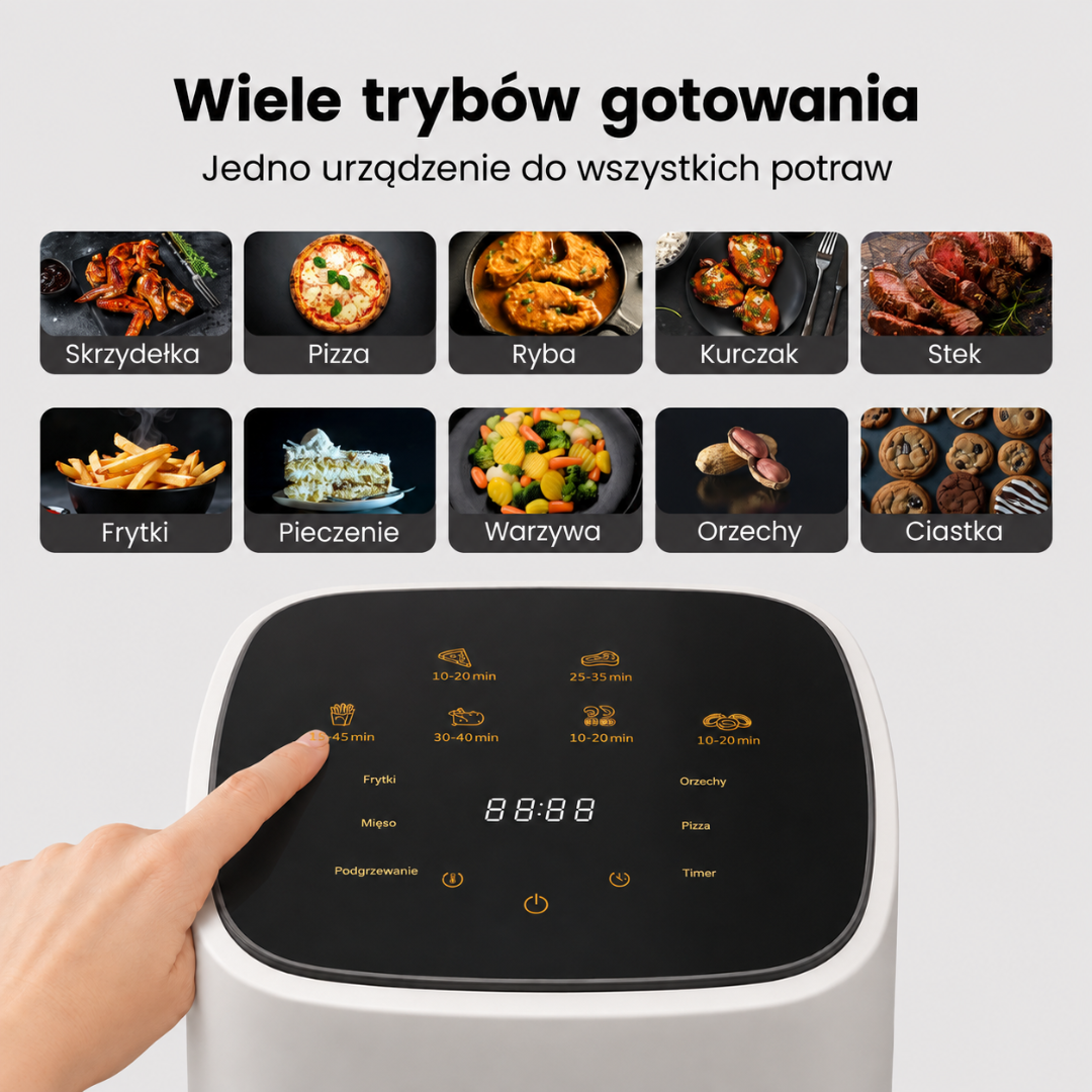ADM Piekarnik Air fryer - 1400W, SKU: 7090 - obrazek 5