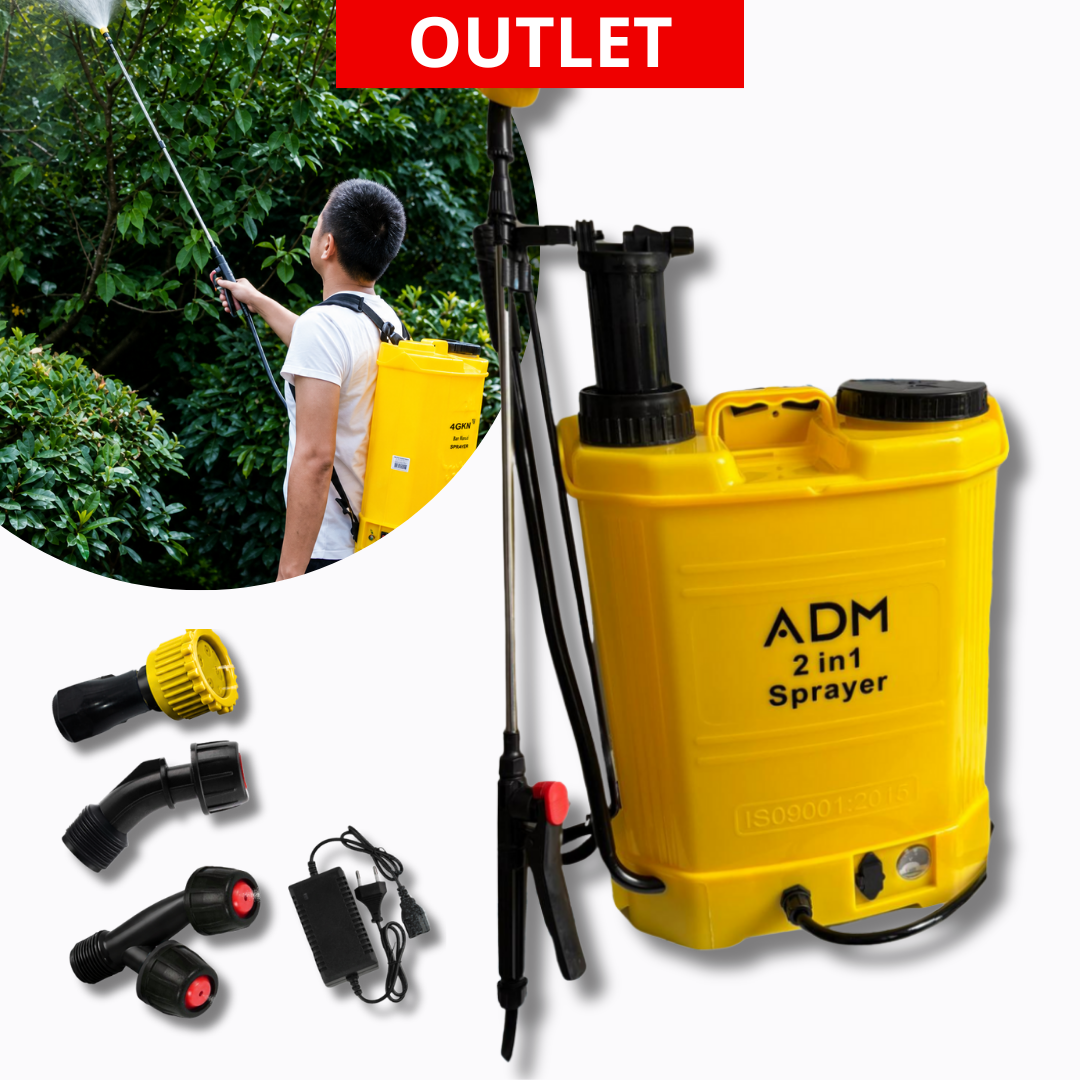 Opryskiwacz ADM 2w1: Akumulatorowy i Ręczny z Pompką, SKU: 523_boxdmg | OUTLET