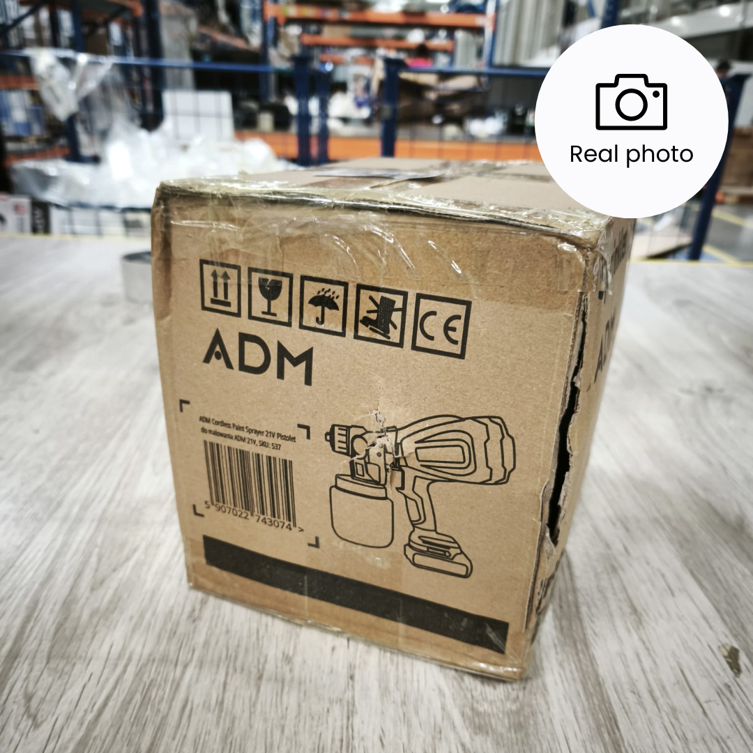 Pistolet do malowania ADM 21V z 2 akumulatorami, SKU: 537_boxdmg | OUTLET - obrazek 3