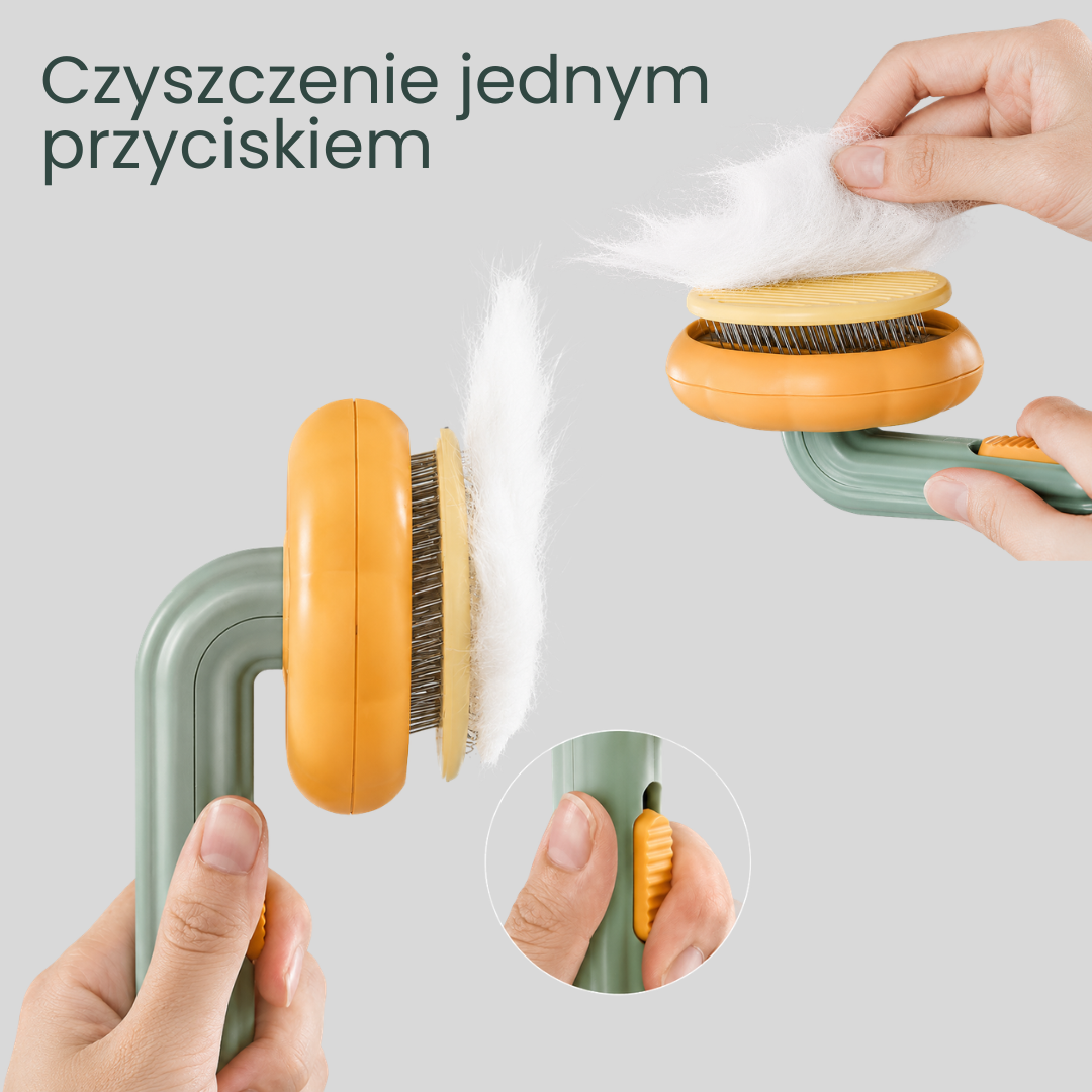 Samoczyszcząca Szczotka do sierści zwierząt, SKU: 3010 - obrazek 4