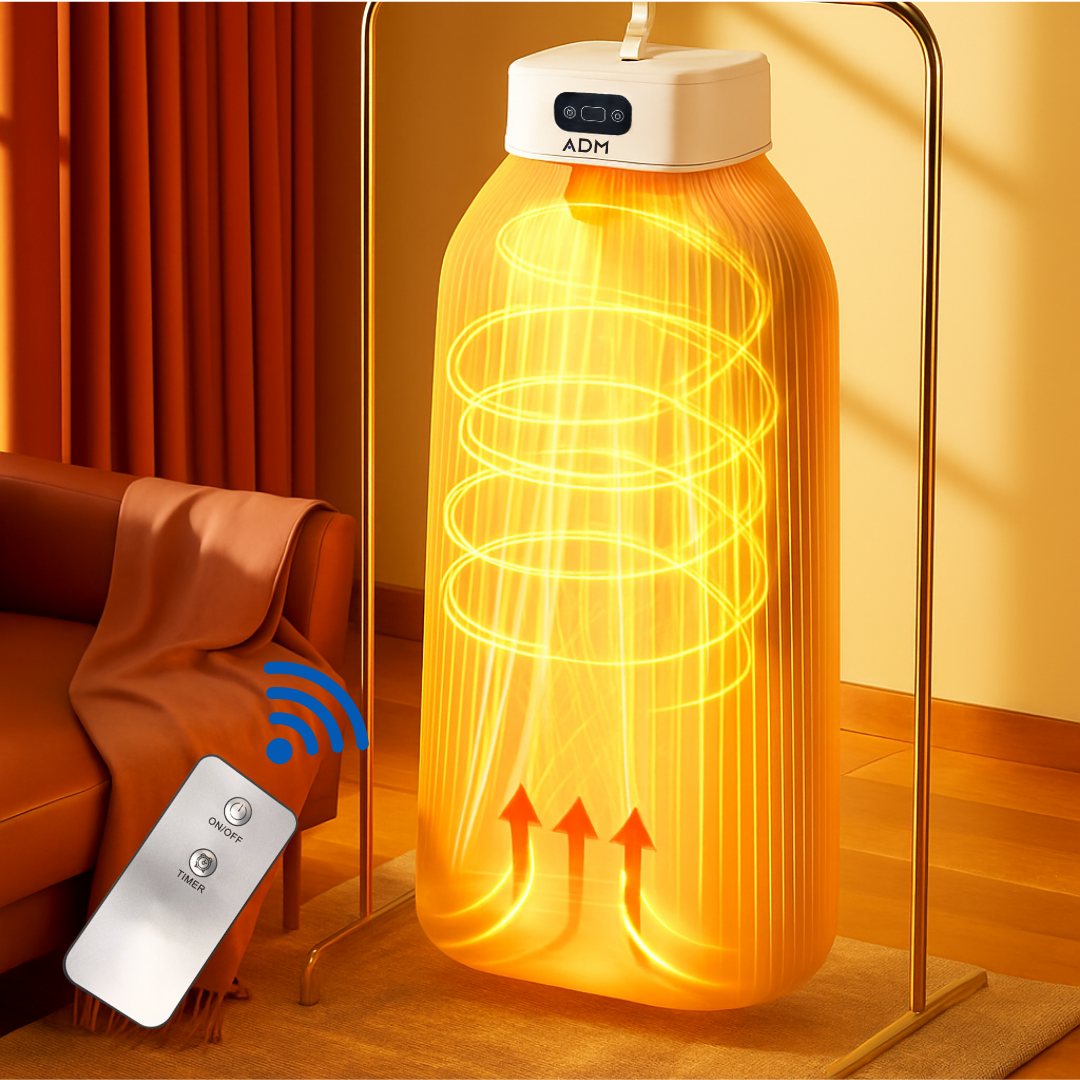 Składana przenośna suszarka do ubrań – 600W, SKU: 6014