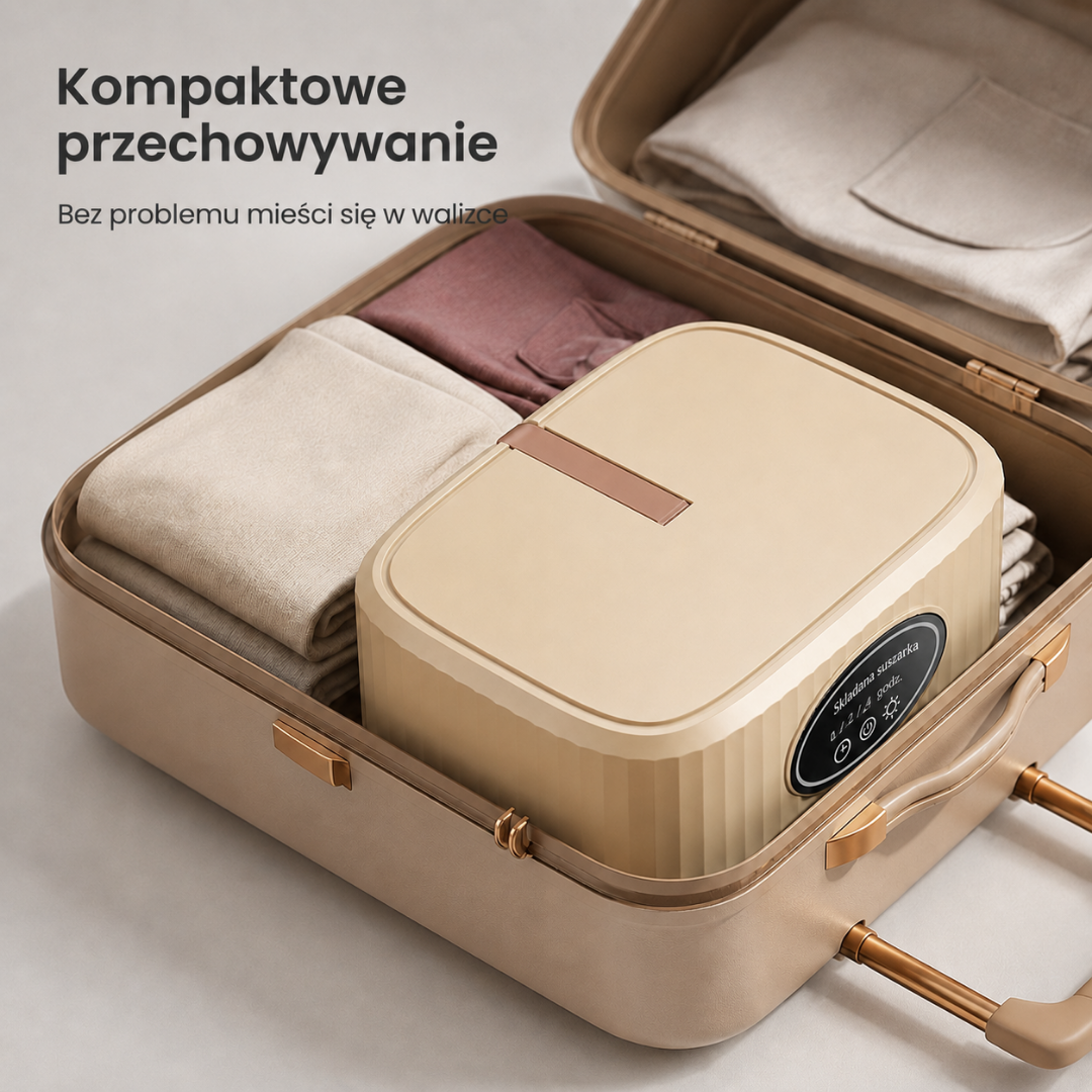 ADM Składana przenośna suszarka do ubrań - 600W, SKU: 6014 - obrazek 3