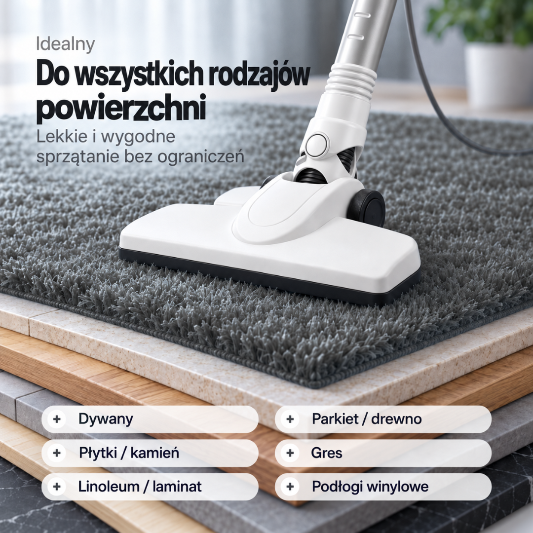 ADM Mocny Odkurzacz Pionowy Bezworkowy 600W, SKU: 7113 - obrazek 5